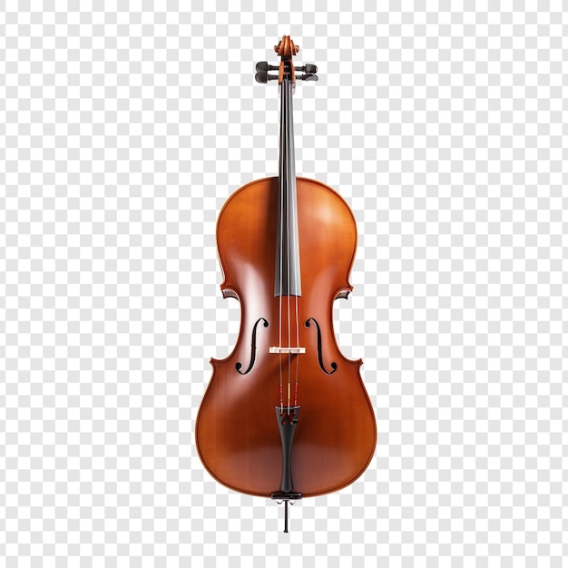 PSD gratuito un violonchelo aislado sobre un fondo transparente