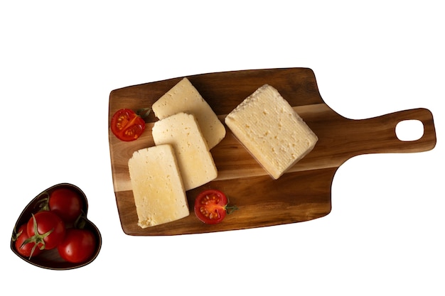 PSD gratuito vista de delicioso queso fresco