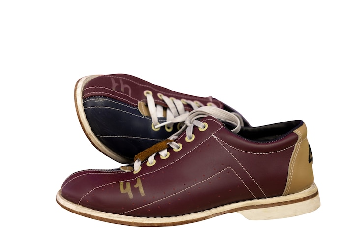 PSD gratuito vista delle scarpe da bowling