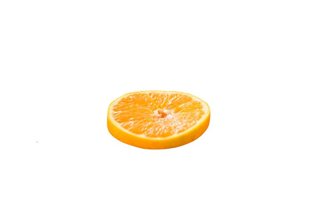 Vista de fruta naranja fresca