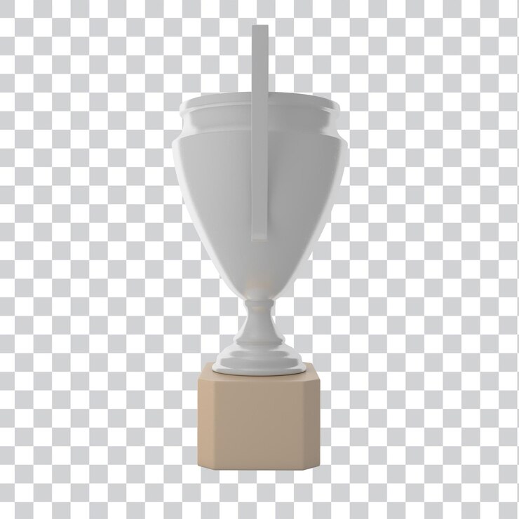 PSD gratuito vista lateral del trofeo