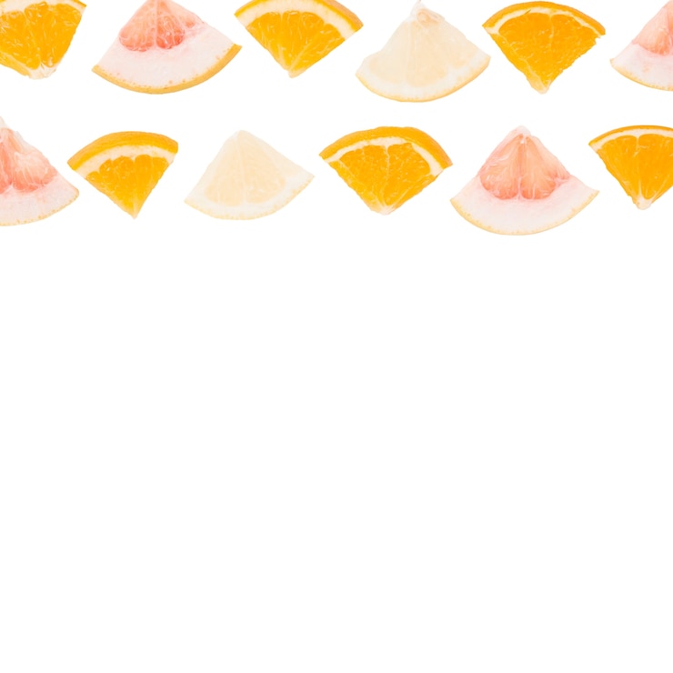 PSD gratuito vista de una mezcla fresca de deliciosas frutas