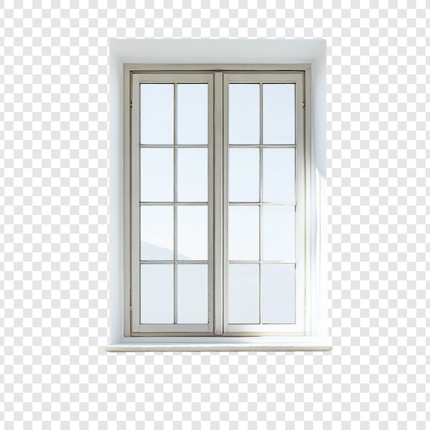 Una vista serena por la ventana Un vislumbre de tranquilidad