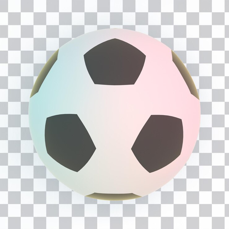 PSD gratuito la vista superior del fútbol