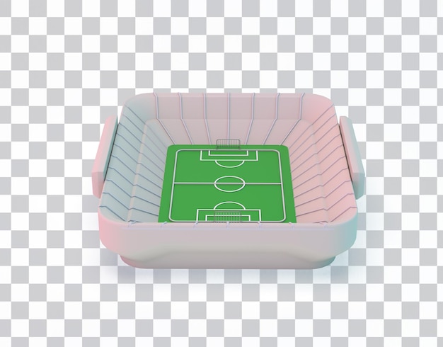 Voetbalveld voorzijde