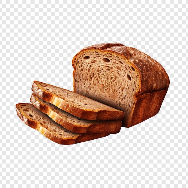 Gratis PSD vollkornbrot bruin brood geïsoleerd op transparante achtergrond