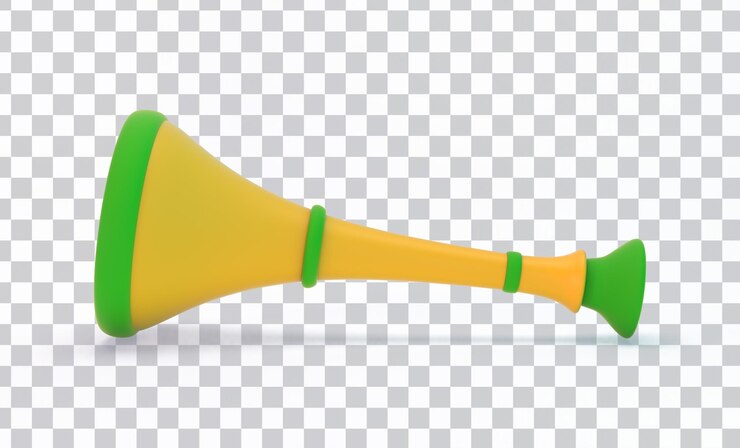 Vuvuzela hoorn rechterkant