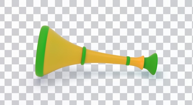 Vuvuzela hoorn rechterkant