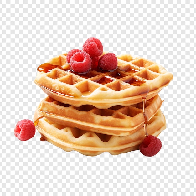 Gratis PSD wafels geïsoleerd op transparante achtergrond