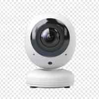 Gratis PSD webcam geïsoleerd op transparante achtergrond