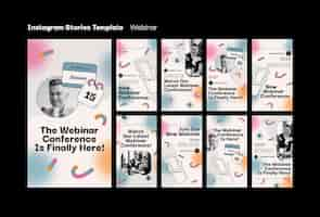 Gratis PSD webinarconferentie instagramverhalen