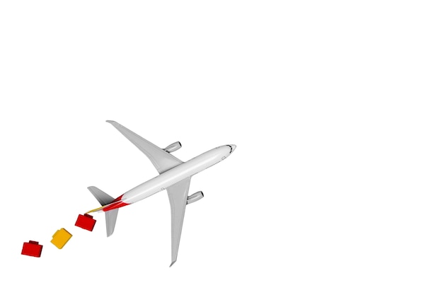 Weergave van 3D-illustratie van de supply chain-vertegenwoordiging