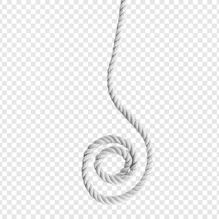 PSD gratuito white nautical rope coiling design una ripresa dello studio marittimo