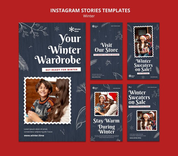 Wintergarderobe instagramverhalen