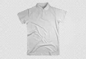 Gratis PSD wit open poloshirt