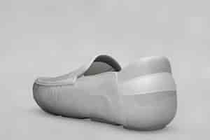 Gratis PSD witte schoenen mockup
