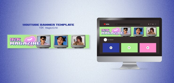 PSD Gratis y2k template design