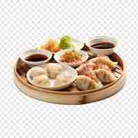 Gratis PSD yum cha geïsoleerd op transparante achtergrond