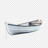 PSD gratuit 3d bateau isolé sur fond transparent