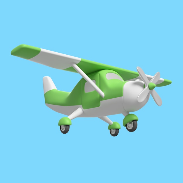 PSD gratuit 3d illustration de l'icône de l'avion