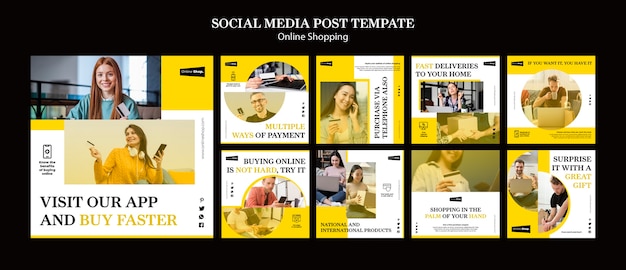 Achats en ligne sur les réseaux sociaux
