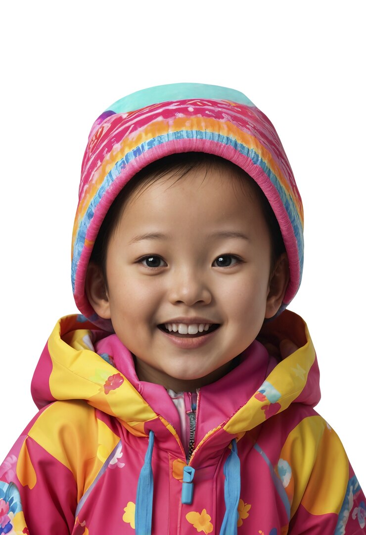 PSD gratuit un adorable garçon asiatique qui pose