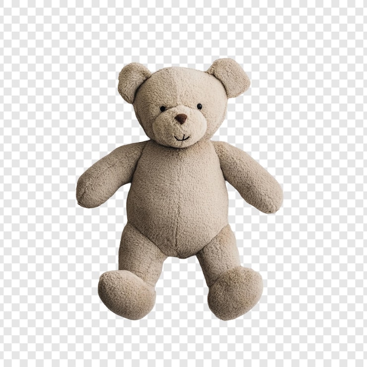 PSD gratuit un adorable ours en peluche beige