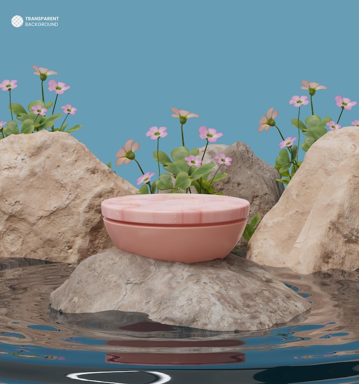 PSD gratuit affichage du produit fond de podium 3d