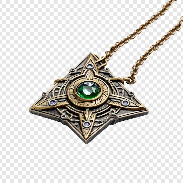 PSD gratuit amulet bijoux isolés sur un fond transparent