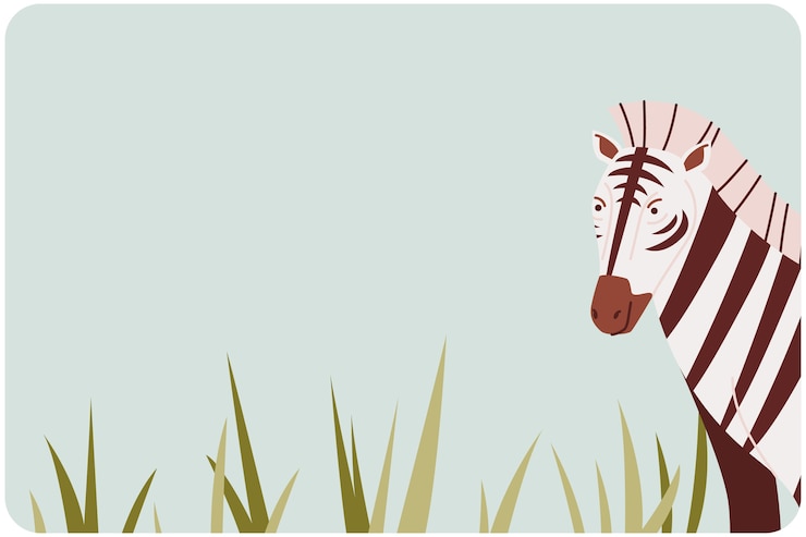 PSD gratuit animal sauvage de dessin animé