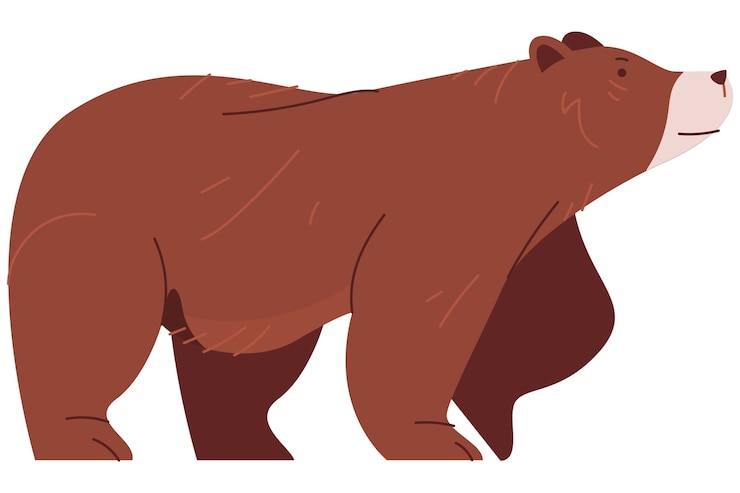 PSD gratuit animal sauvage de dessin animé