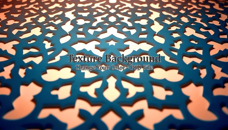 PSD gratuit arabesque ombre arabe motif de fond ai generated image