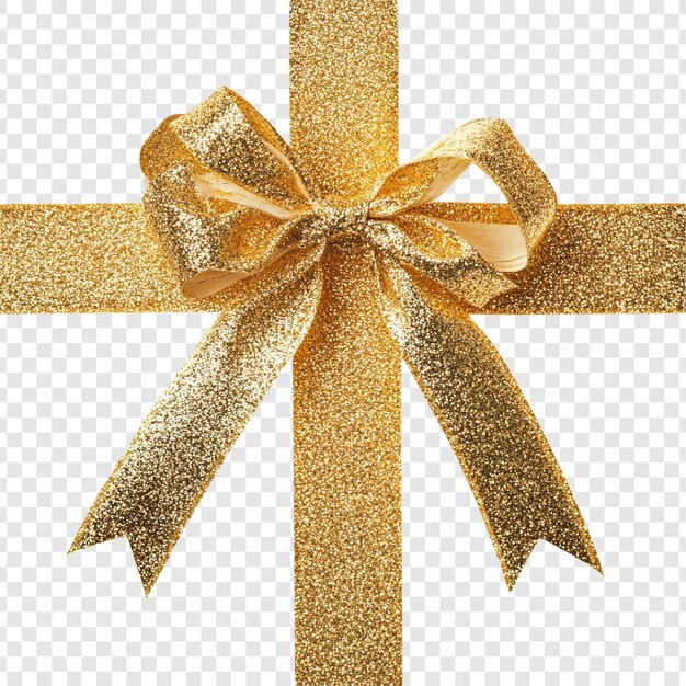 Un arc d'or étincelant Une étincelle festive
