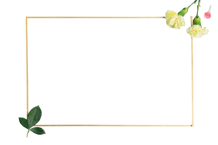 PSD gratuit arrangement floral isolé sur fond blanc