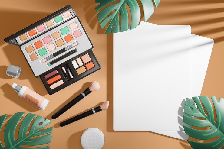 PSD gratuit arrière-plan de bannière en blanc de vente de beauté
