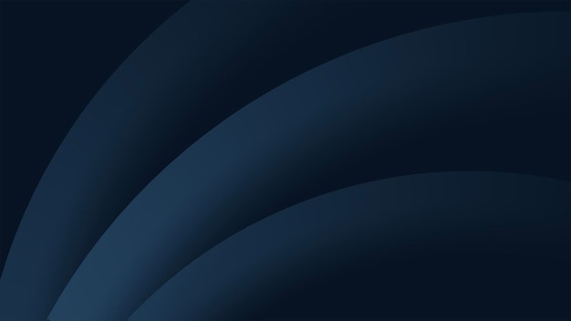 Arrière-plan moderne abstrait à gradient bleu foncé