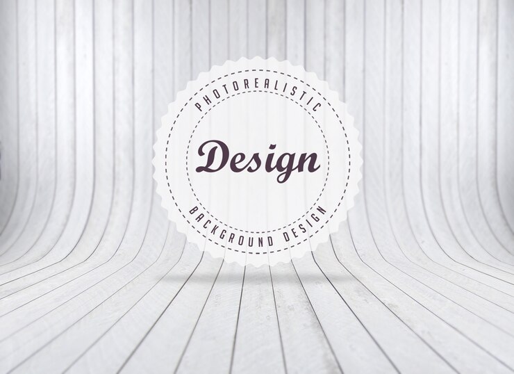 PSD gratuit arrière-plan à texture de bois blanc
