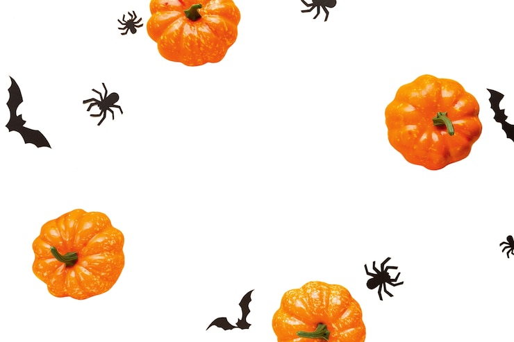 PSD gratuit articles d'halloween isolés