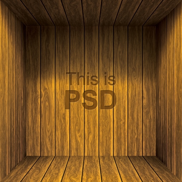 PSD gratuit background design en bois