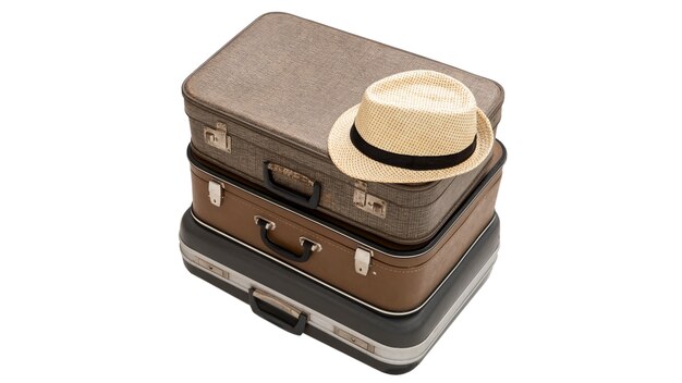 Bagages préparés pour le voyage