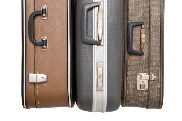 PSD gratuit bagages préparés pour voyager
