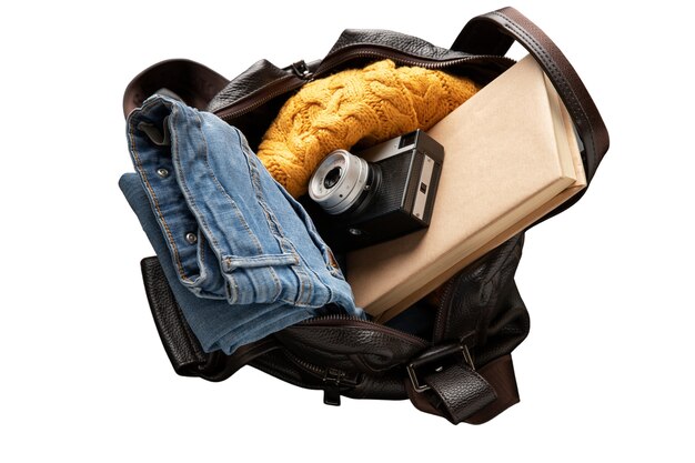 Bagages préparés pour voyager