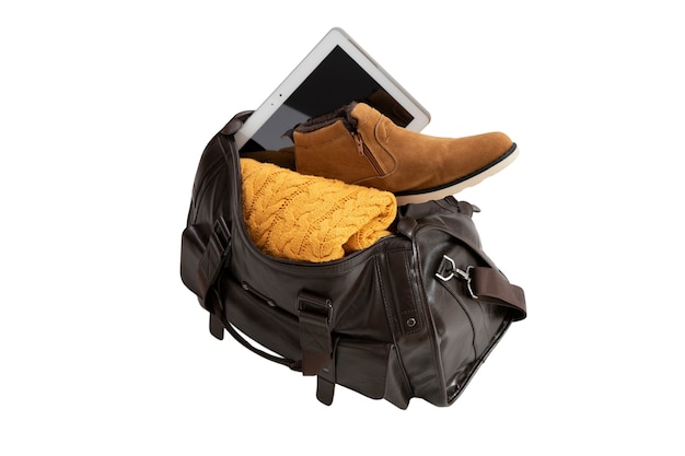 Bagages préparés pour voyager