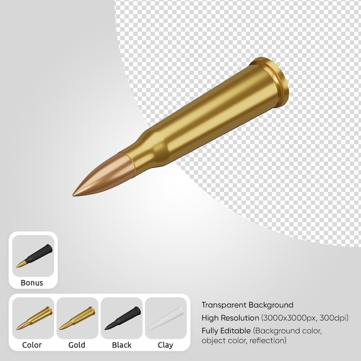 PSD gratuit balle 3d