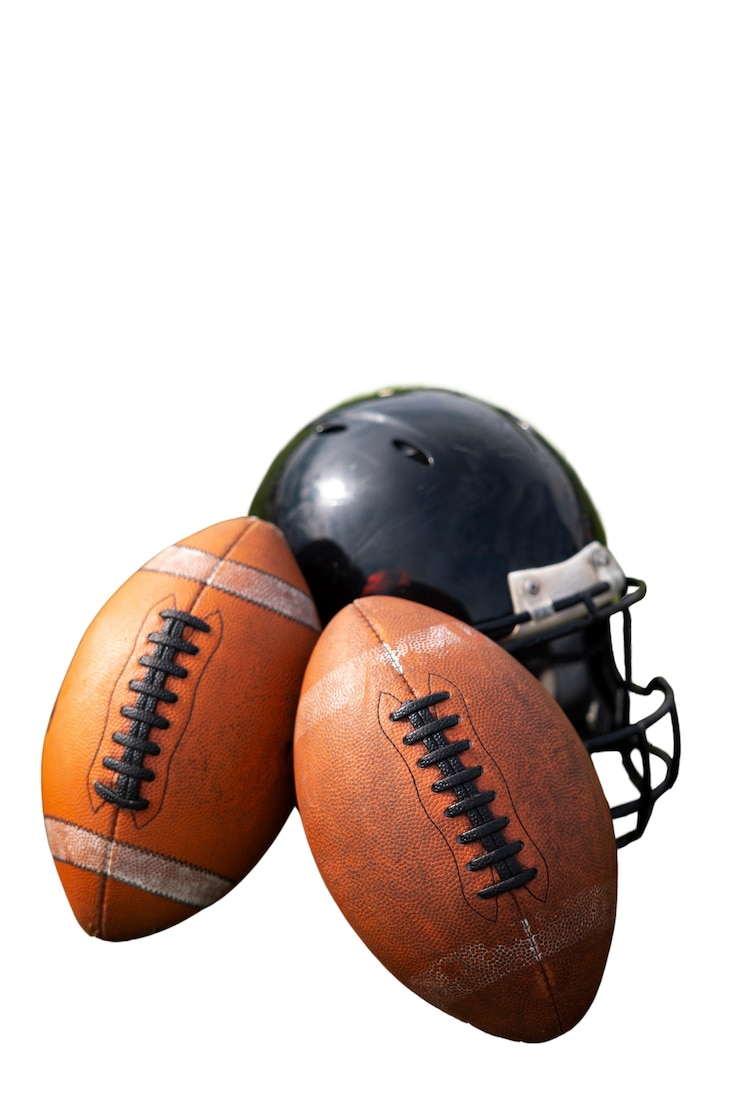 PSD gratuit ballon de football américain isolé