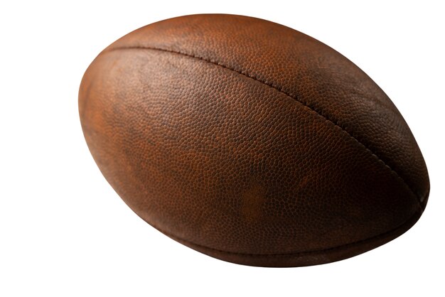 Ballon de football américain isolé