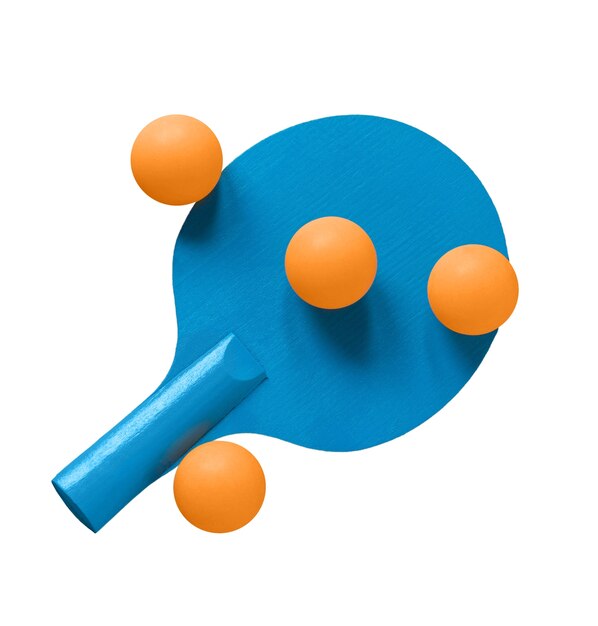 Ballon de sport isolé