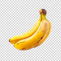 PSD gratuit banane isolée sur un fond transparent