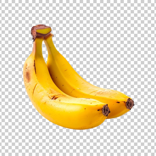 PSD gratuit banane isolée sur un fond transparent