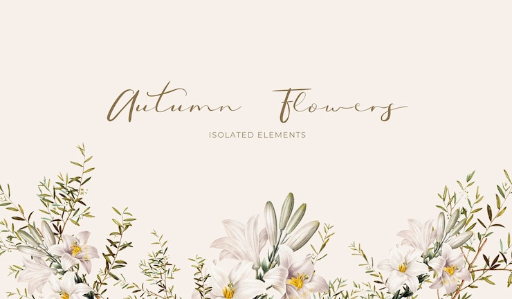 PSD gratuit belle carte florale avec cadre